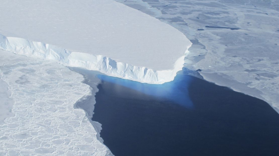 The Thwaites Glacier in Antarctica